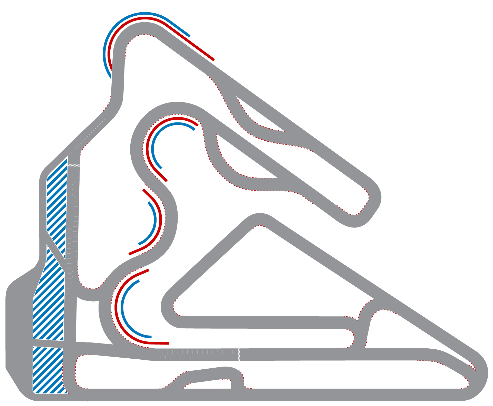 K1 Circuit Track Map