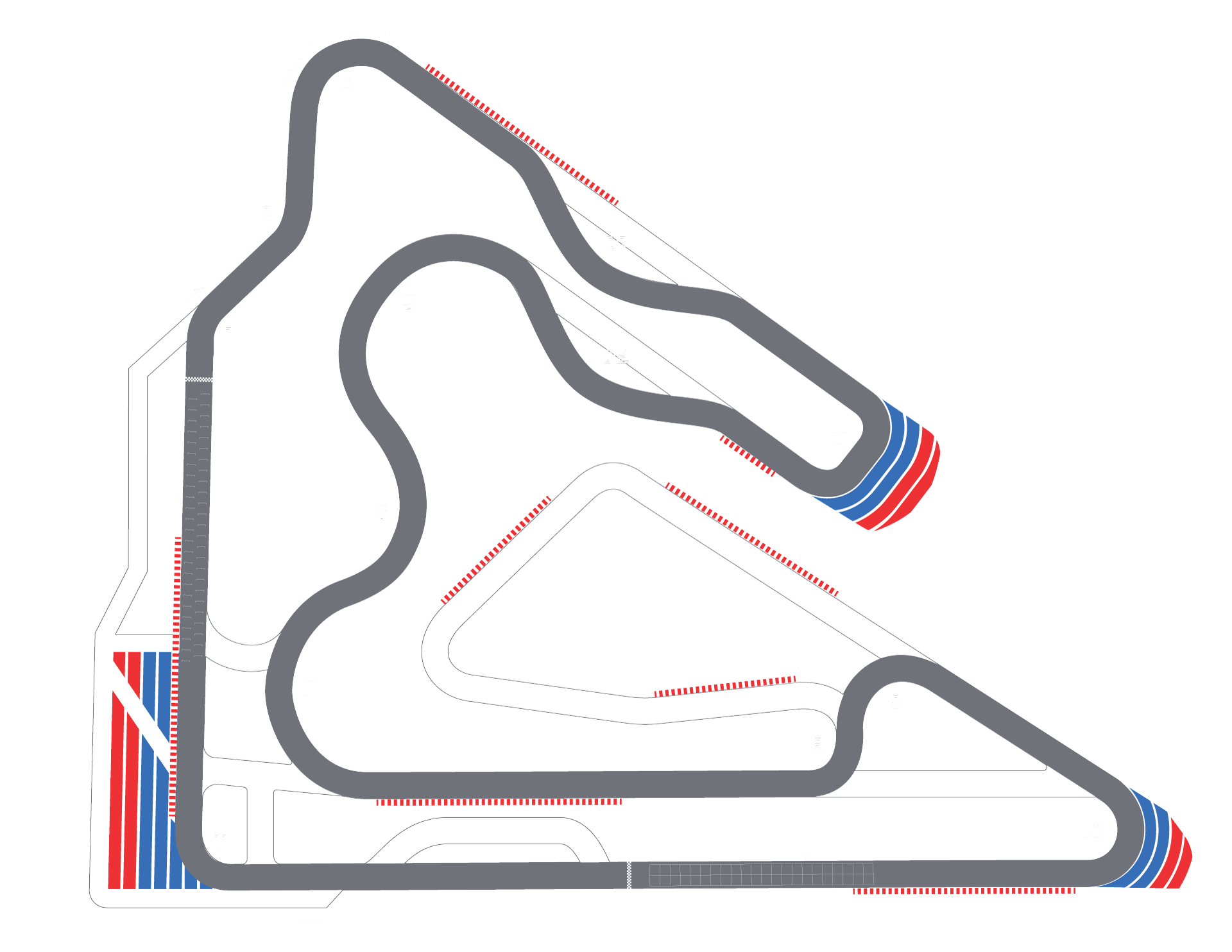 Pro Track with Chicanes
