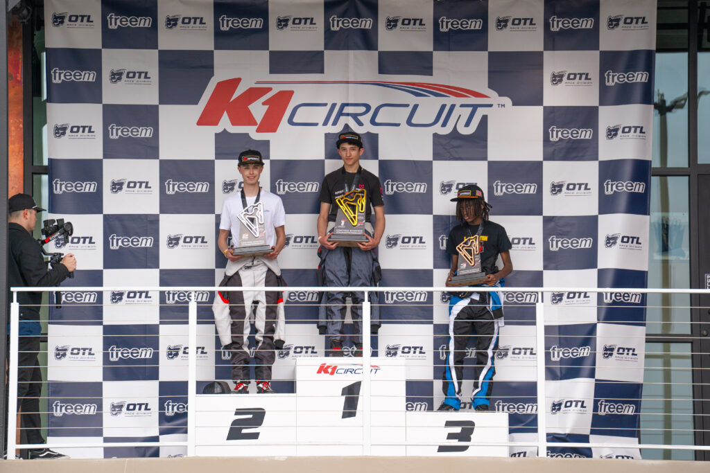 K1 Speed's 2025 Teen U.S. Podium