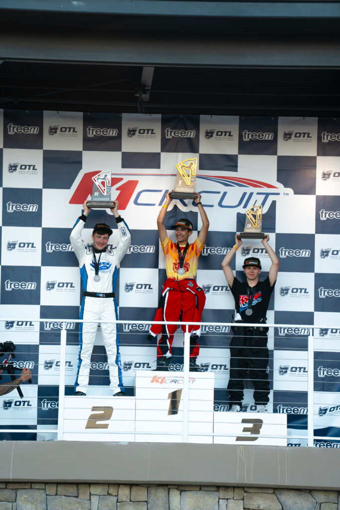 K1 Speed's 2025 Adult U.S. Podium