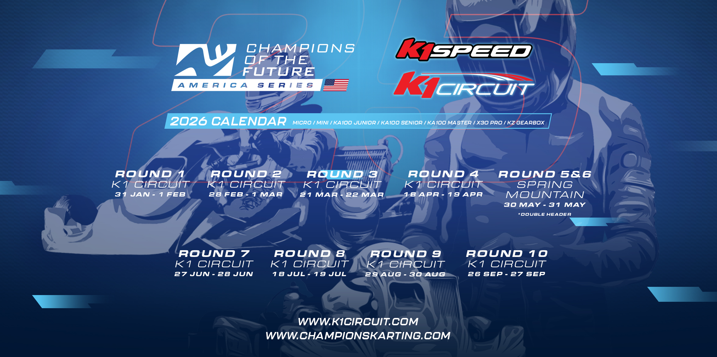 promotional image for champions of the future america announcing it is "coming soon" in 2026