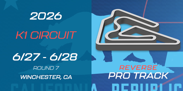image of track layout for K1 Circuit Reverse Pro Track , Round 7 of COTF America