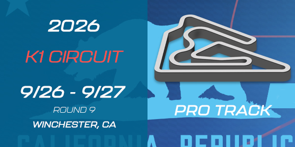 image of track layout for K1 Circuit Reverse Pro Track with Chicanes and Tic-Tac-Toe, Round 10 of COTF America